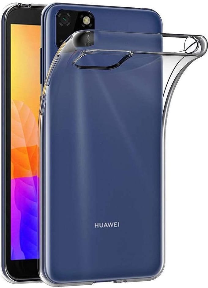 hoesje Geschikt voor: Huawei Y5P silicone transparant