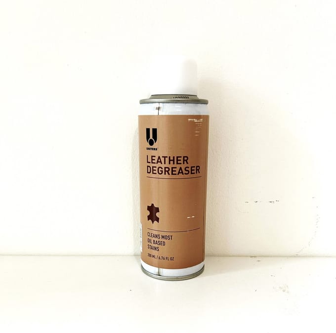 Uniters leather degreaser
