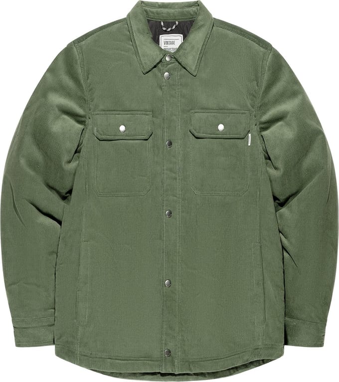 Vintage Industries Stoffen jas Steven Padded Shirt Jacket