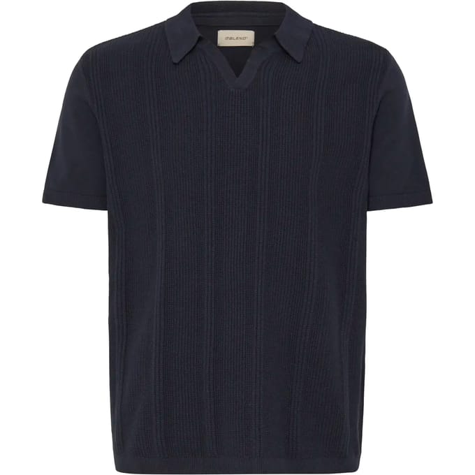 Blend - BHBARON SPLIT POLO NOOS - Heren - Gebreide truien