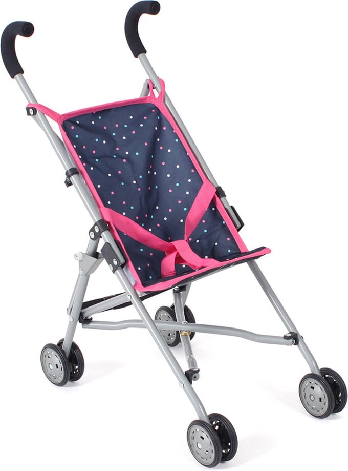 Bayer Chic 2000 - Mini-Poppenbuggy Roma - Confetti Pink