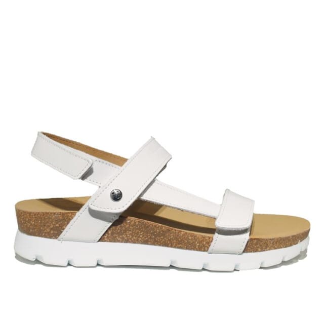 Panama Jack Selma B5 Sandalen wit Leer - Dames - Maat 38