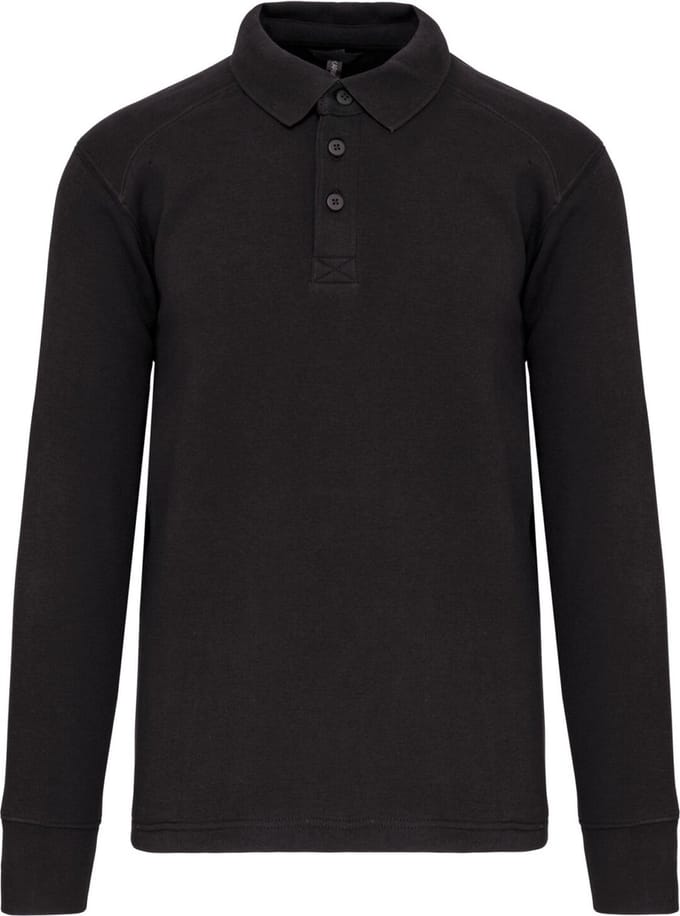 WK. Designed To Work Sweater met polokraag WK4000 - Dark Grey - M