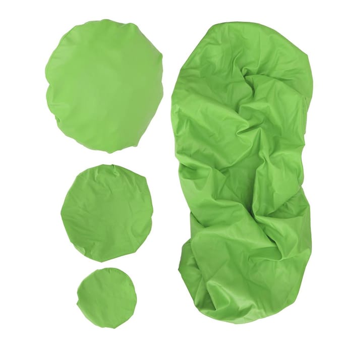 4 pièces PU Housse de protection imperméable pour fauteuil dentaire Pas de lavage Ensemble de housses pour équipement dentaire(L Vert) vert