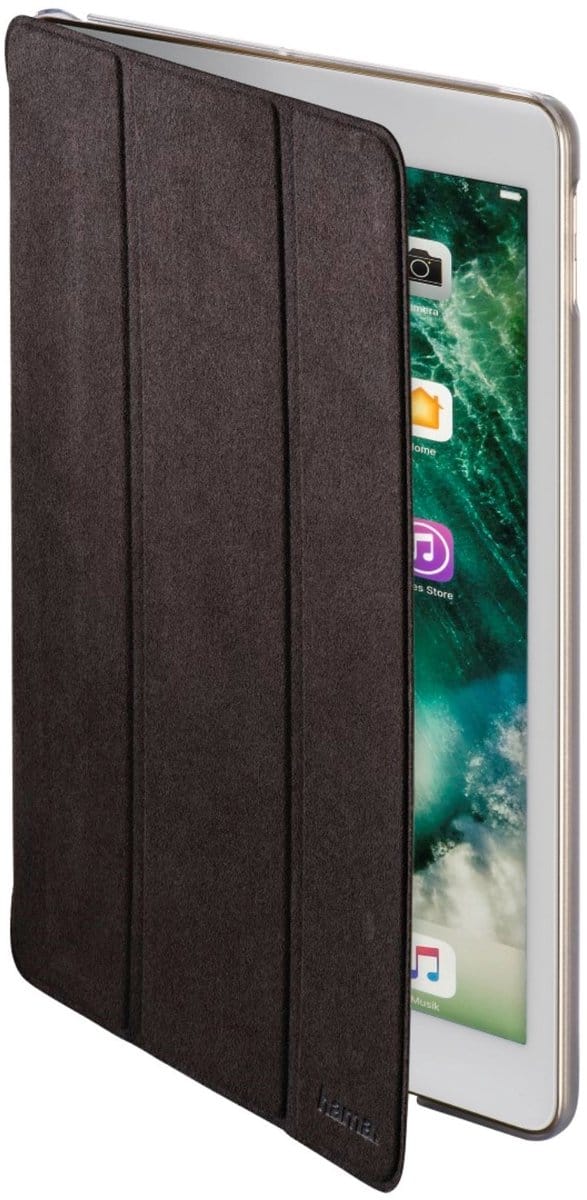 Tablethoes in suèdestijl voor Apple iPad Pro / Air 10.5 bruin