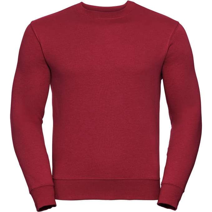 Russell Heren Set-In Sweatshirt (Klassiek rood)
