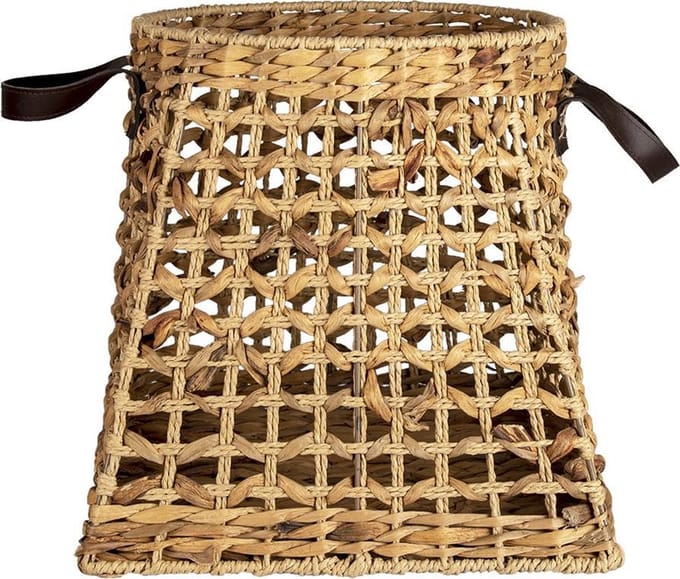 Clayre & Eef Opbergmand 37*37*37 cm Bruin Zeegras Planthouder Mand