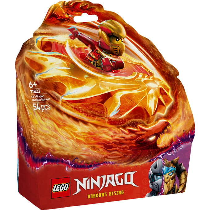 LEGO NINJAGO Kai's Spinjitzu drakenspinner actie - 71823