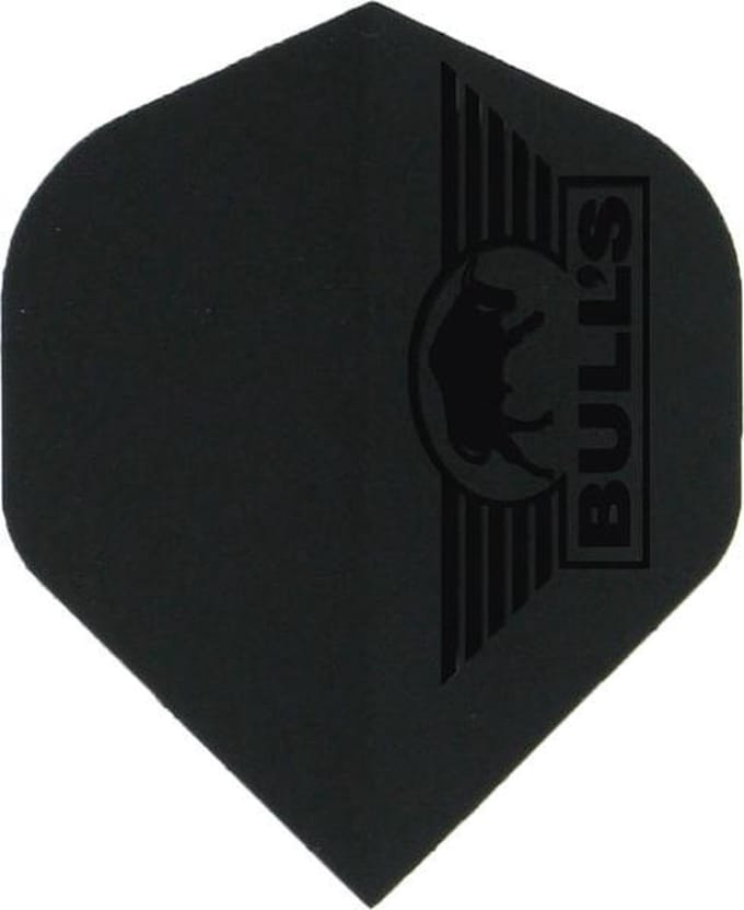BULL'S Polyna Standaard Flight zwart