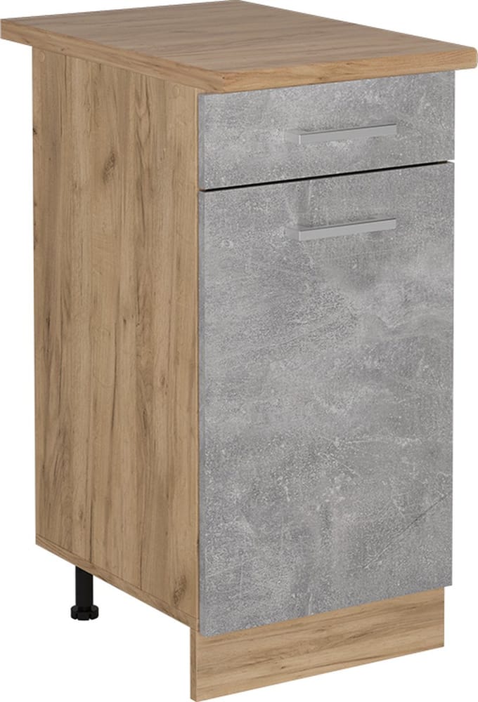 Vicco R-Line Keukenonderkast – 40 cm, WB Eik Beton