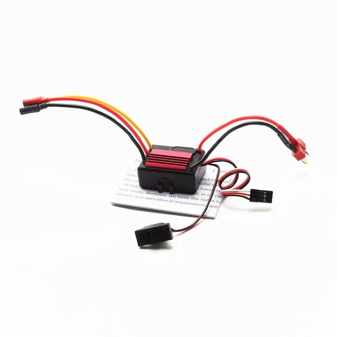 GTSKYTENRC Waterdichte 2845 Borstelloze Motor 5900KV & 35A Borstelloze ESC & Programmeerkaart 3700KV zwart