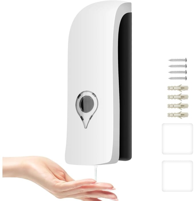VELTRR® Zeepdispenser Wandmontage - Zeeppompje Hangend - Douche Wand