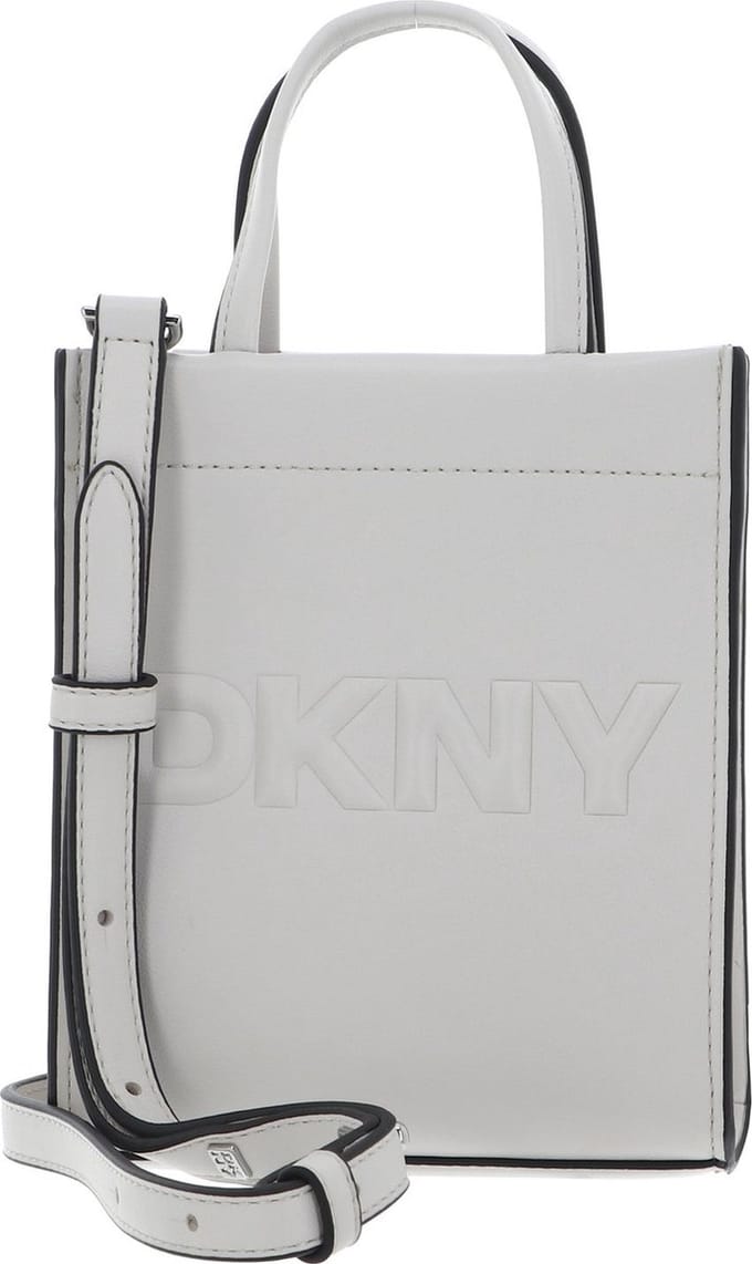 DKNY Handtas Schoudertas Carter Mini Tote Pebble Crème