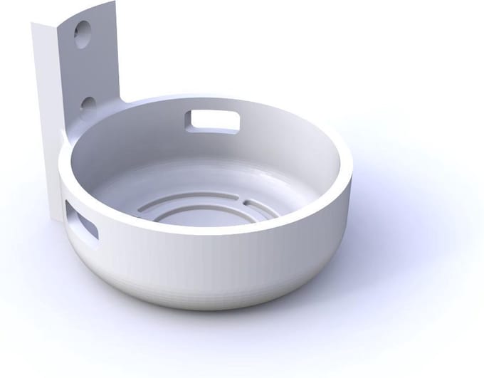 Wallmount geschikt voor Unifi Dream Machine / Router - Wit