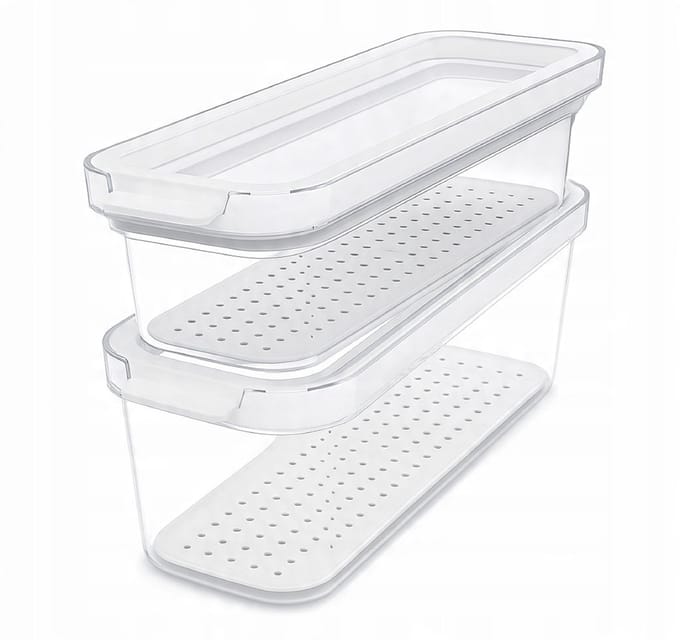 Rotho CAUMA Set van 2 Organizers – Kleine spullen, groots georganiseerd!