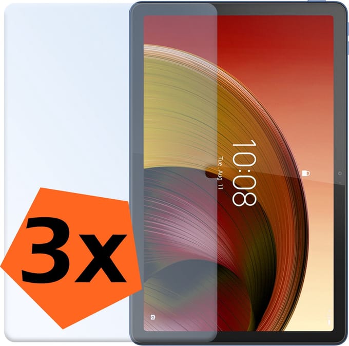Screenprotector - 3 Stuks - Geschikt voor Lenovo Tab M10 5G - Extra Sterk - Gehard Glas - Beschermglas - Tempered Glass - Screen Protector