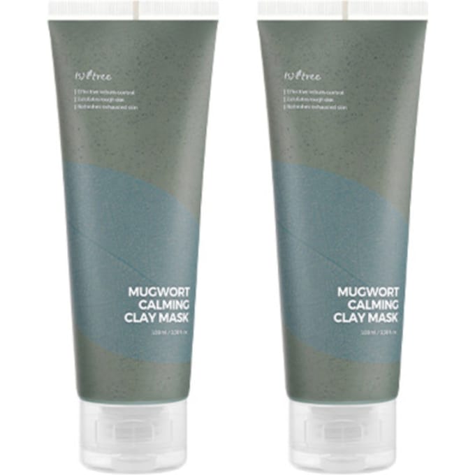 Isntree - Real Mugwort Clay Mask (2elk) Set