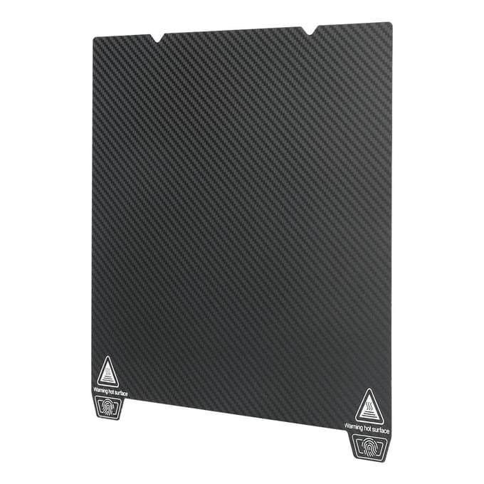 Creality K1 Max Dubbelzijdig Printplatform Board Kit (Zonder zachte magnetische sticker)  Glanzend PET 0 zwart