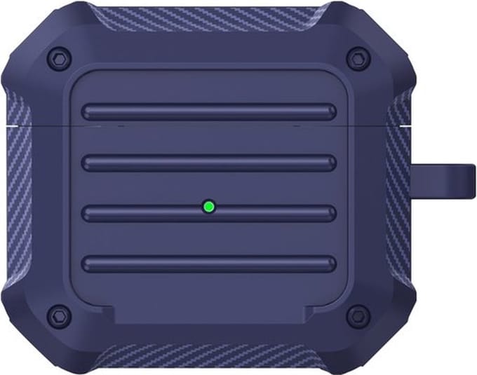 By Qubix - AirPods 3 hoesje - hardcase - Shell series - Blauw
