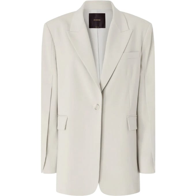 damesjassen Pinko - grace jacket vloeistof - grijs