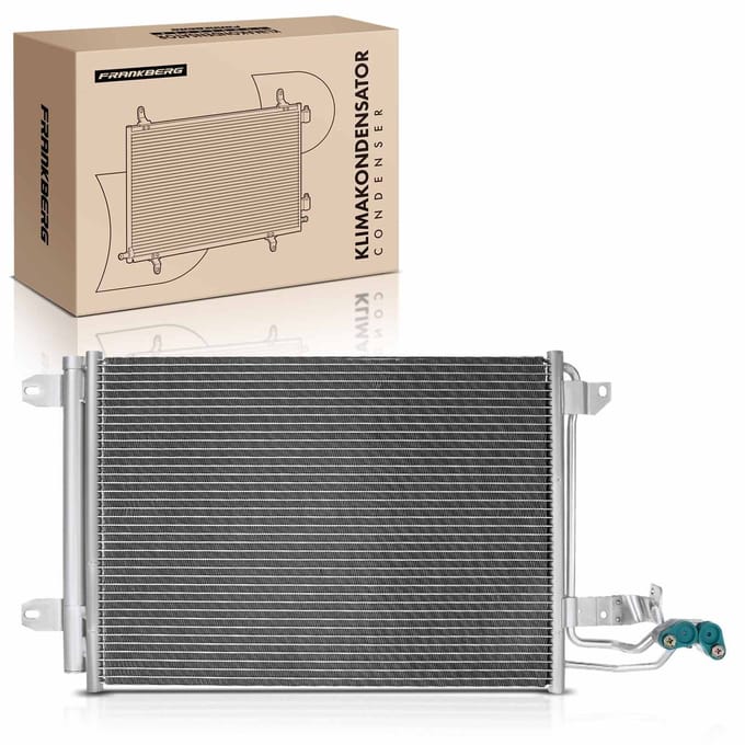 Frankberg 1x Condensator Airco voor VW Golf 5 6 1K Audi