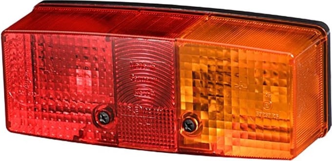 Hella Achterlicht Rem/ Knipper Opbouw Rechts 12/24V