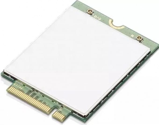 Lenovo 4XC1D69578 netwerkkaart Intern WWAN 450 Mbit/s