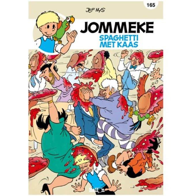 Spaghetti Met Kaas - Jommeke Strip - Jef Mys
