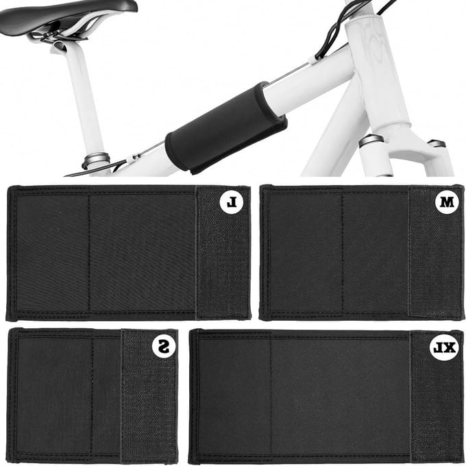 Set van 4 Neopreen Beschermers voor Fietsen - MTB Frame Bescherming, Schokabsorberend, Duurzaam