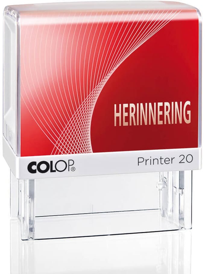 Colop Printer 20/L | Tekststempel | HERINNERING