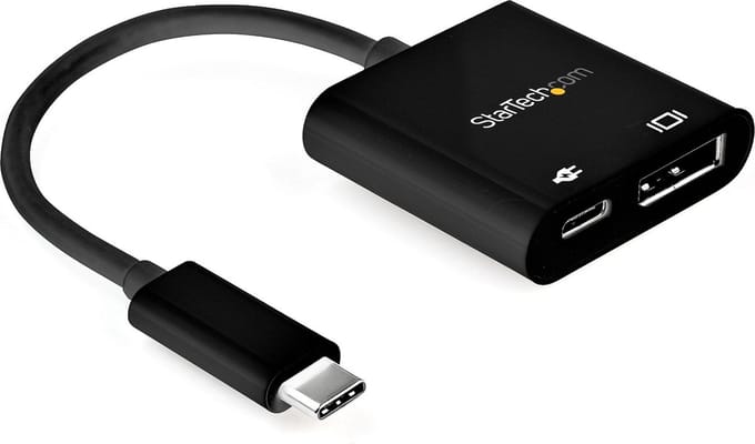 StarTech.com USB-C Aan DisplayPort adapter with Stroom Delivery - 8K 30Hz - USB / DisplayPort AV / multimedia paneel