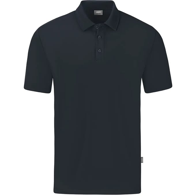 Jako Organic Polo Stretch Heren - Antraciet | Maat: M