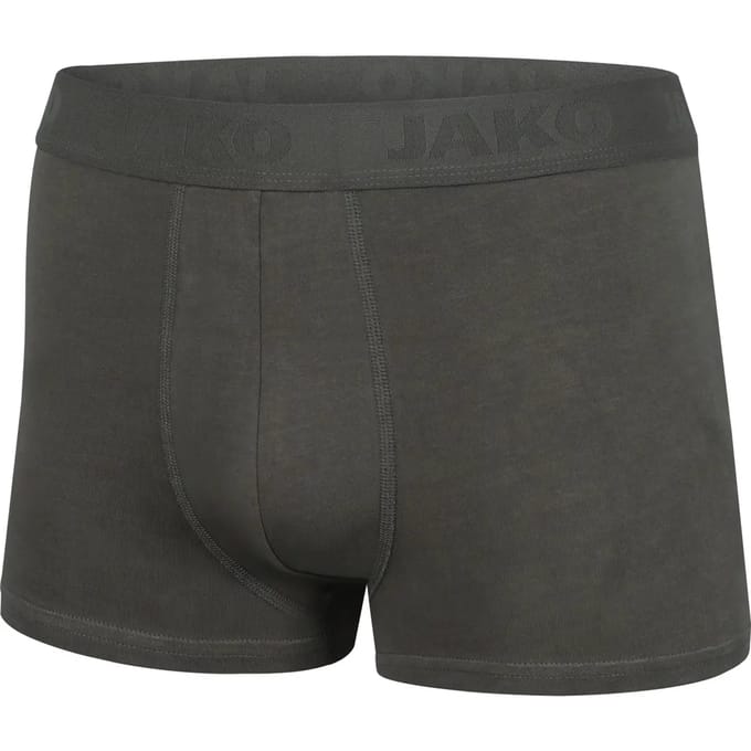 Jako Premium - 2-Pack Boxershort Functioneel Heren - Antraciet | Maat: M