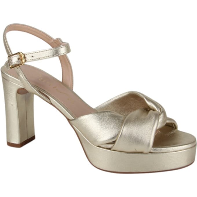 Unisa Onoa 25 lmt platino dames sandalen gekleed