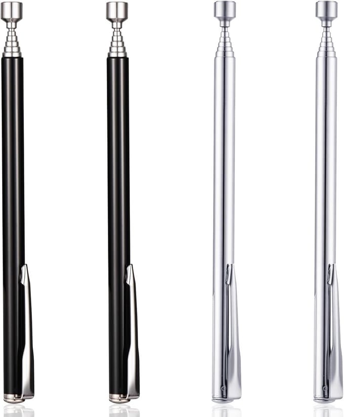 Telescopische Magnetische Pick-up Tool Set (4 Stuks) voor Precisie Retrieval