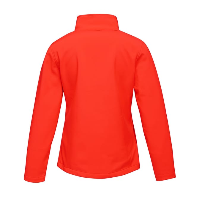 Regatta Opvallende Dames/dames Ablaze Afdrukbaar Soft Shell-jasje (Klassiek rood/zwart)