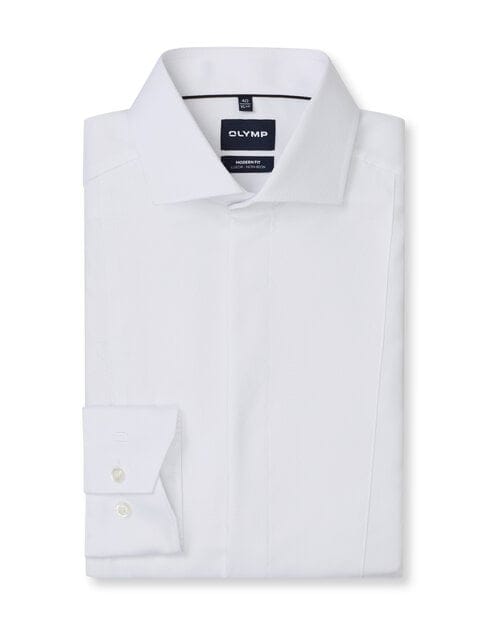 OLYMP Luxor Overhemd, Modern Fit, Royal Kent, Wit