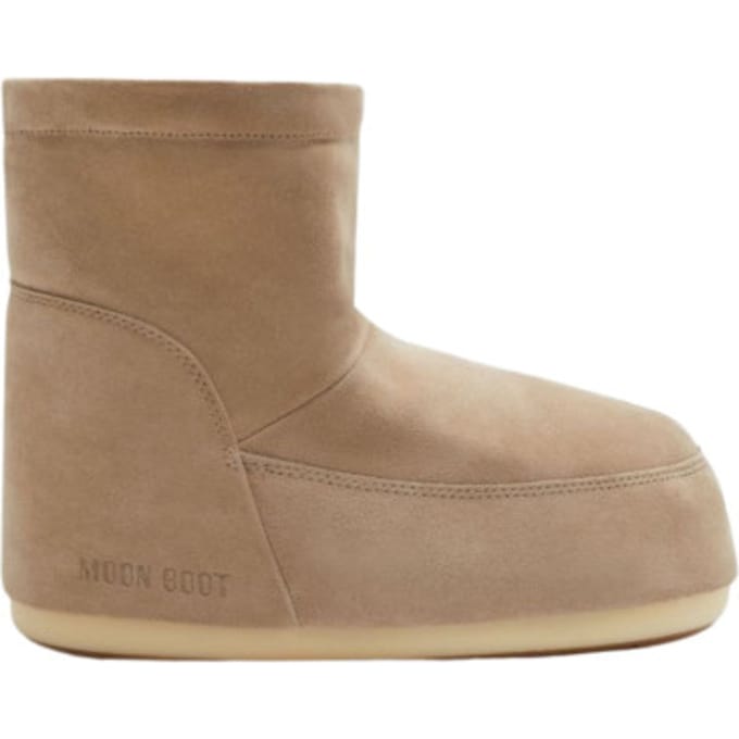 Moon Boot Mb Icon Low Nolace Suede Boots Zand 80d1409400