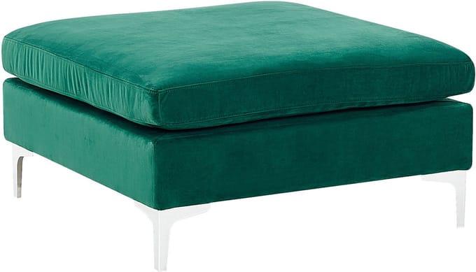 EVJA - Ottomaan - Groen - Fluweel