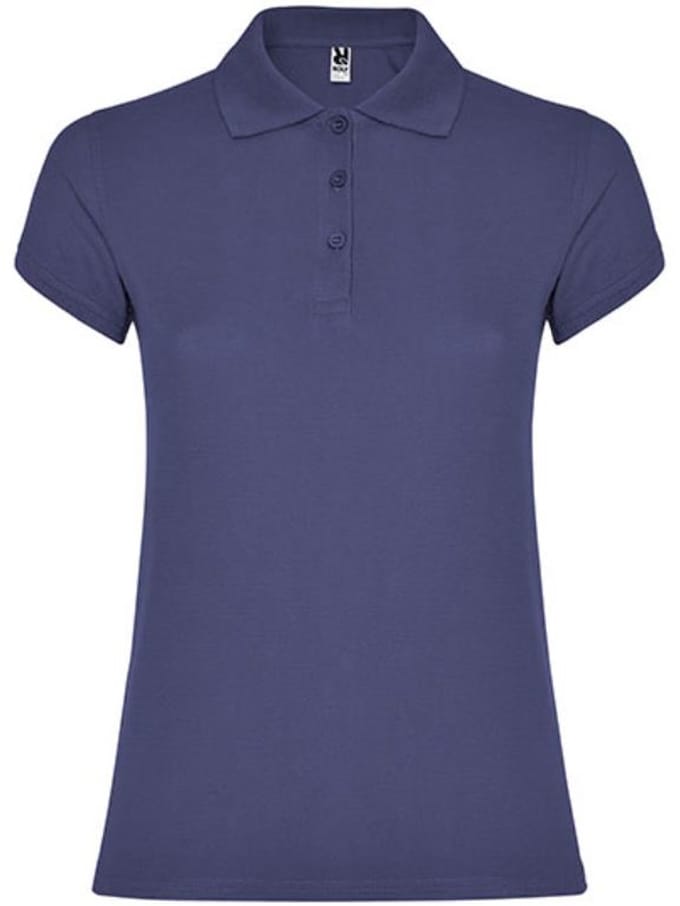 Roly - Star Dames Polo - Denim Blue 86 maat L