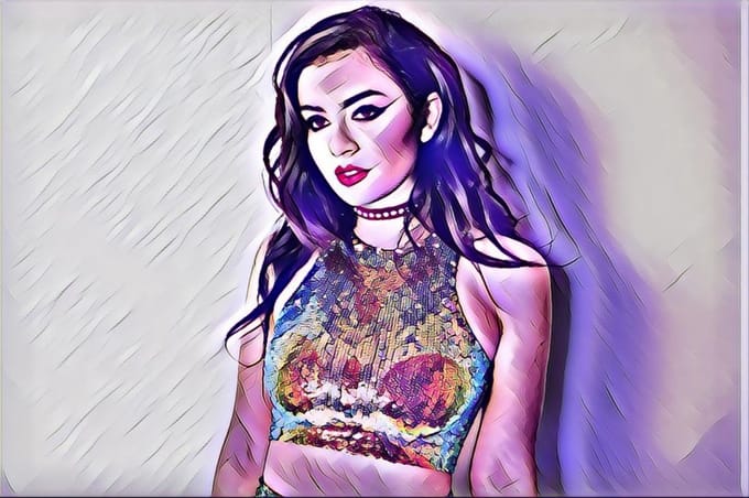 Charli XCX 1-4 - Canvas - 70 x 100 cm