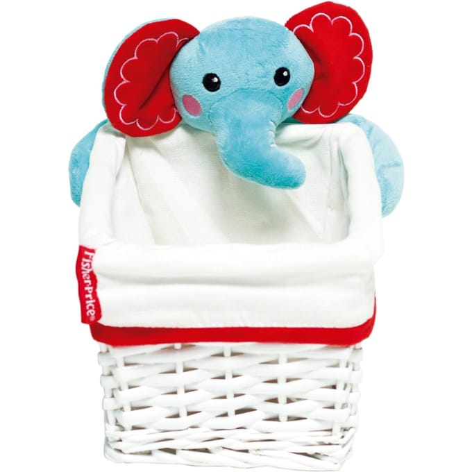 Fisher-price Opbergbox Olifant 4,16 Liter Wit/blauw