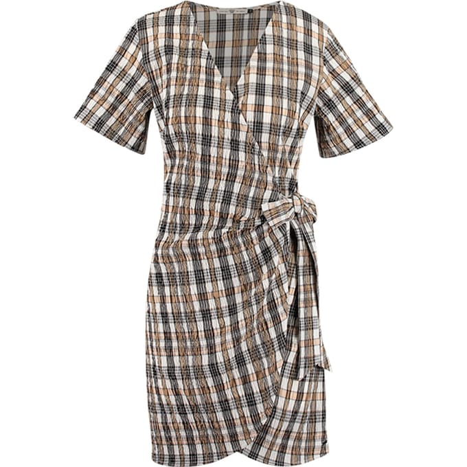 America Today Dee White/brown Taglia: S | Abiti Mini Outlet | Donna | Bianco