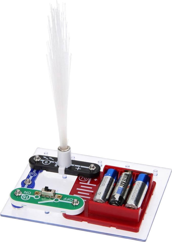Elektro Bouwset Lichtvezel educatief speelgoed bouwpakket.