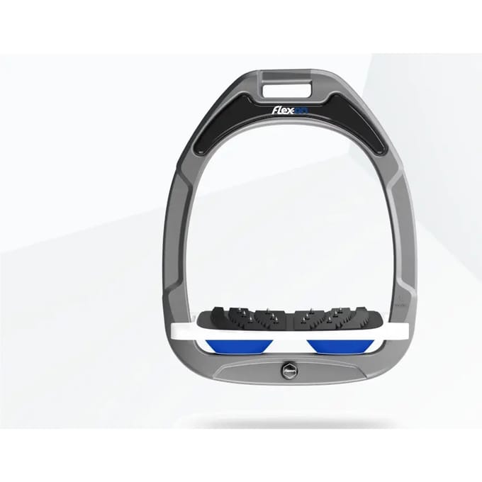 Ingeloten Ultra Grip Aluminium/Wit/Blauw Flex-On Green Composite