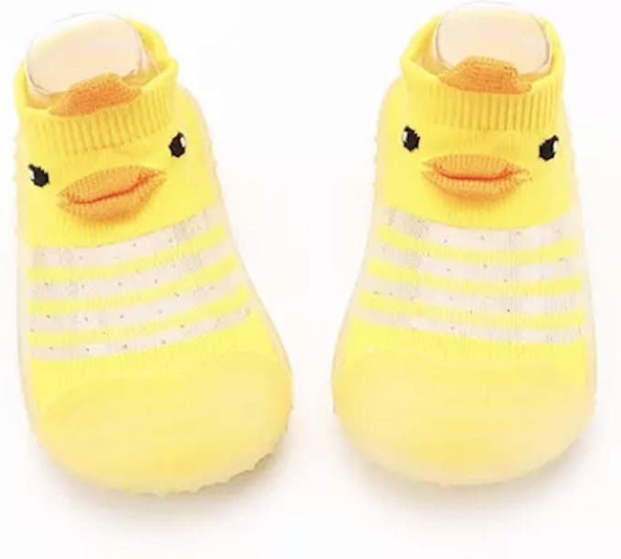 Gele waterschoentjes - dier van Baby-Slofje maat 24/25
