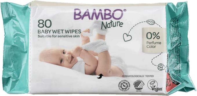 Bambo Nature Billendoekjes - 1 keer 80 stuks