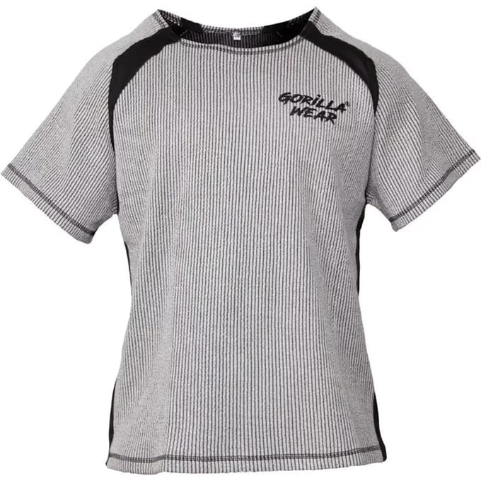 Gorilla Wear Augustine Old School Work Out Top - Grijs - S/M