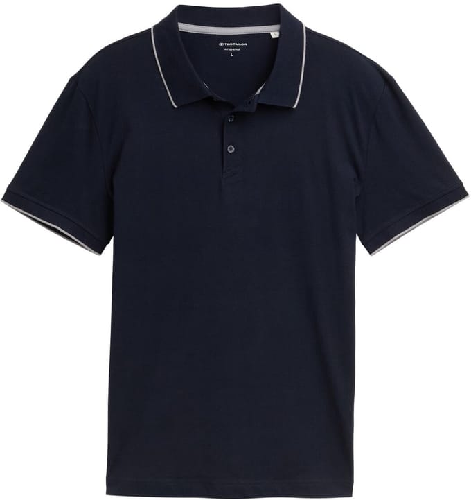 Tom Tailor - Slim fit jersey poloshirt met stretch - Maat XXL - sky captain blue