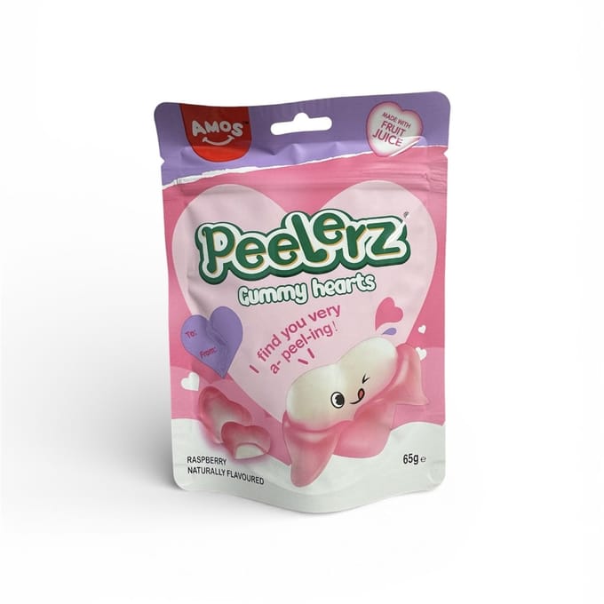 Peelerz Gummy Heart - 65 gram - Valentijn - Amerikaans Snoep